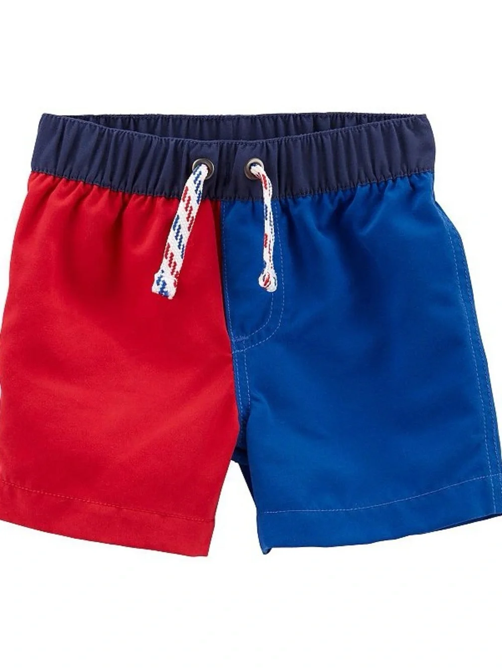 CARTER’S | Navy and Red Kids' Flag Rash Guard Swim Set